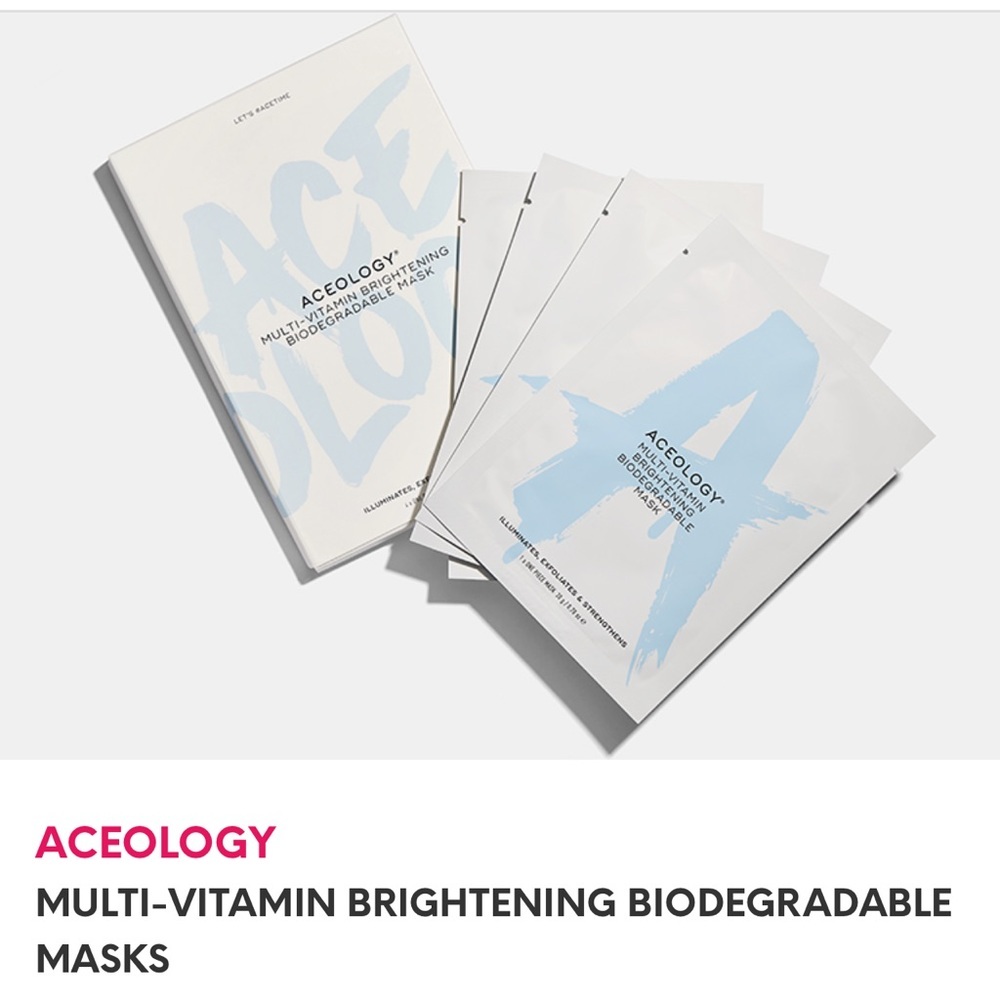 Aceology Brightening Face Masks